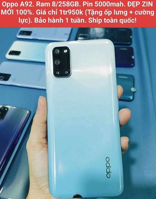 Điện thoại Oppo A92 siêu mượt. Mua bán Điện thoại tại Huyện Hóc Môn Tp Hồ Chí Minh được đăng bởi Liên Nguyễn