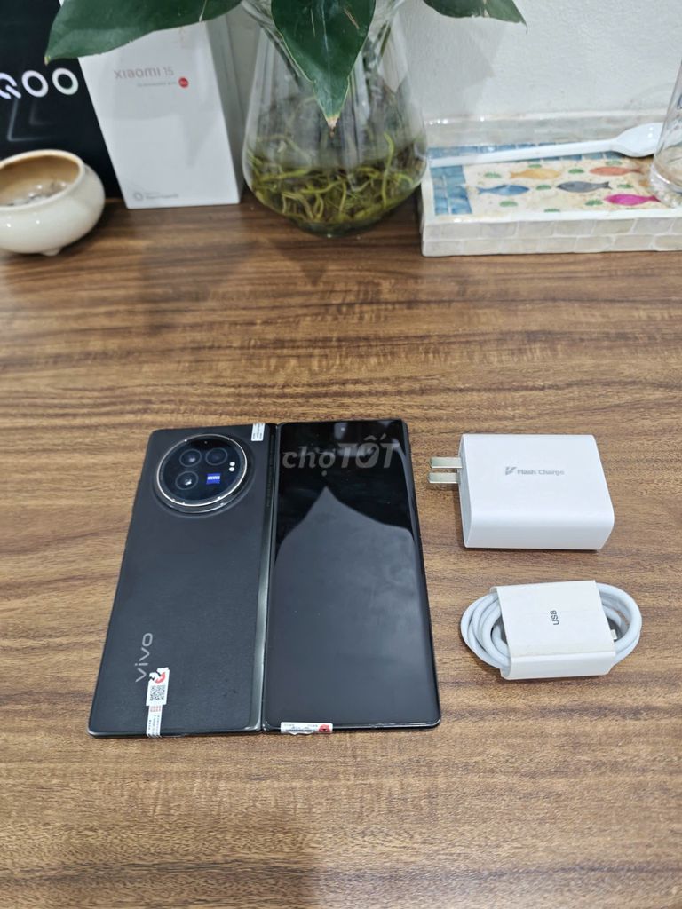 Vivo X-Fold 3 5G 12/256 Đen sạc 80w có ship COD. Mua bán Điện thoại tại Quận Hoàng Mai Hà Nội được đăng bởi Trần Ngọc Hiếu hình 1