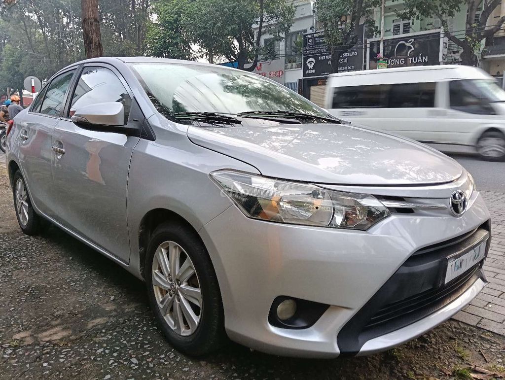 Toyota Vios E 1.5 số sàn sx 2014. Mua bán Ô tô tại Thành phố Thủ Dầu Một Bình Dương được đăng bởi Phan Hoàng Ân hình 3