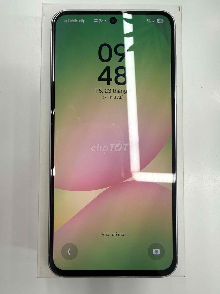 Samsung A56 5G Trắng Không trầy xước. Mua bán Điện thoại tại Huyện Bắc Tân Uyên Bình Dương được đăng bởi Hoàng Hưng hình 1