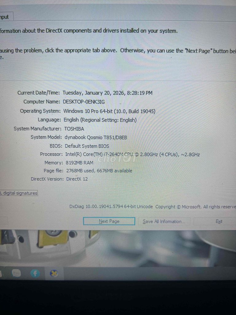 Toshiba Qosmio T851/D8EB i7 8GB Đen. Mua bán Laptop tại Thành phố Thủ Đức Tp Hồ Chí Minh được đăng bởi Dương Tuấn hình 1