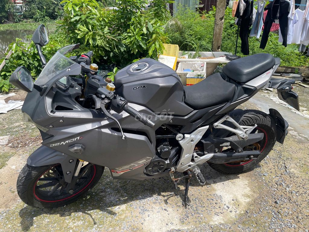 GPX Demon 150 2018 Xám odo 15.000km, nguyên zin.