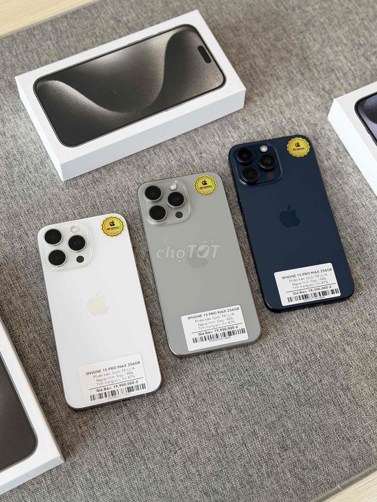 Apple iPhone 15 Pro Max 256GB Quốc Tế. Mua bán Điện thoại tại Thành phố Long Xuyên An Giang được đăng bởi TP Apple Store hình 1
