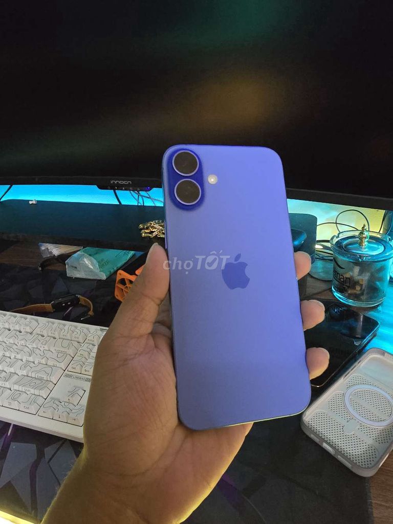 iPhone 16 Plus 128GB Xanh 98%. Mua bán Điện thoại tại Quận Kiến An Hải Phòng được đăng bởi Tên chưa cung cấp hình 1