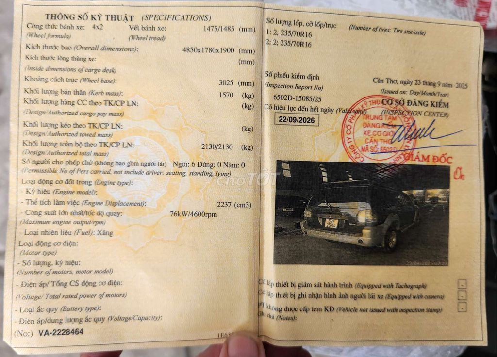 Kiểu dáng Toyota Prado siêu rộng giá rẻ. Mua bán Ô tô tại Quận Cái Răng Cần Thơ được đăng bởi Hải Phạm hình 20