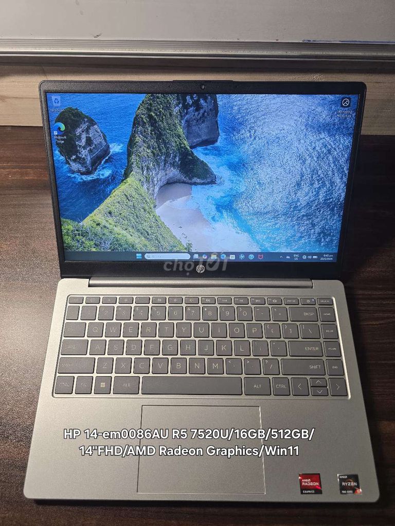 0191 HP 14-em0086AU R5-7520U/16G/512G FHD. Mua bán Laptop tại Quận Bình Tân Tp Hồ Chí Minh được đăng bởi T D Laptop hình 1