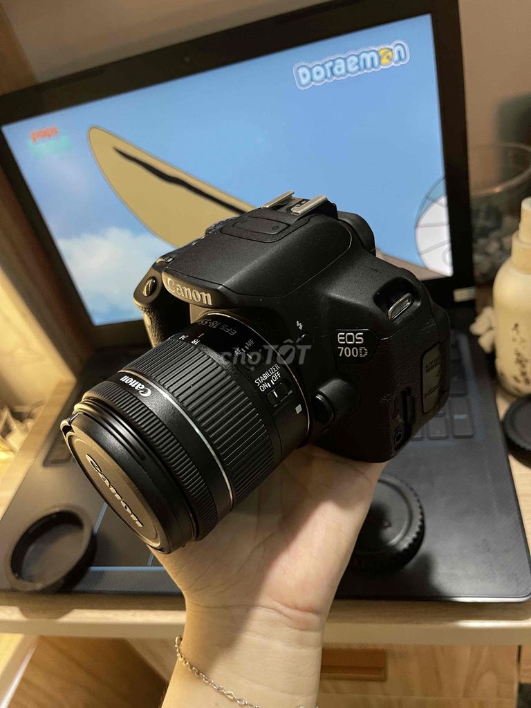 Máy ảnh Canon 700D 18-55mm Đen. Mua bán Máy ảnh, Máy quay tại Quận Liên Chiểu Đà Nẵng được đăng bởi Hồ Thị Cúc hình 1