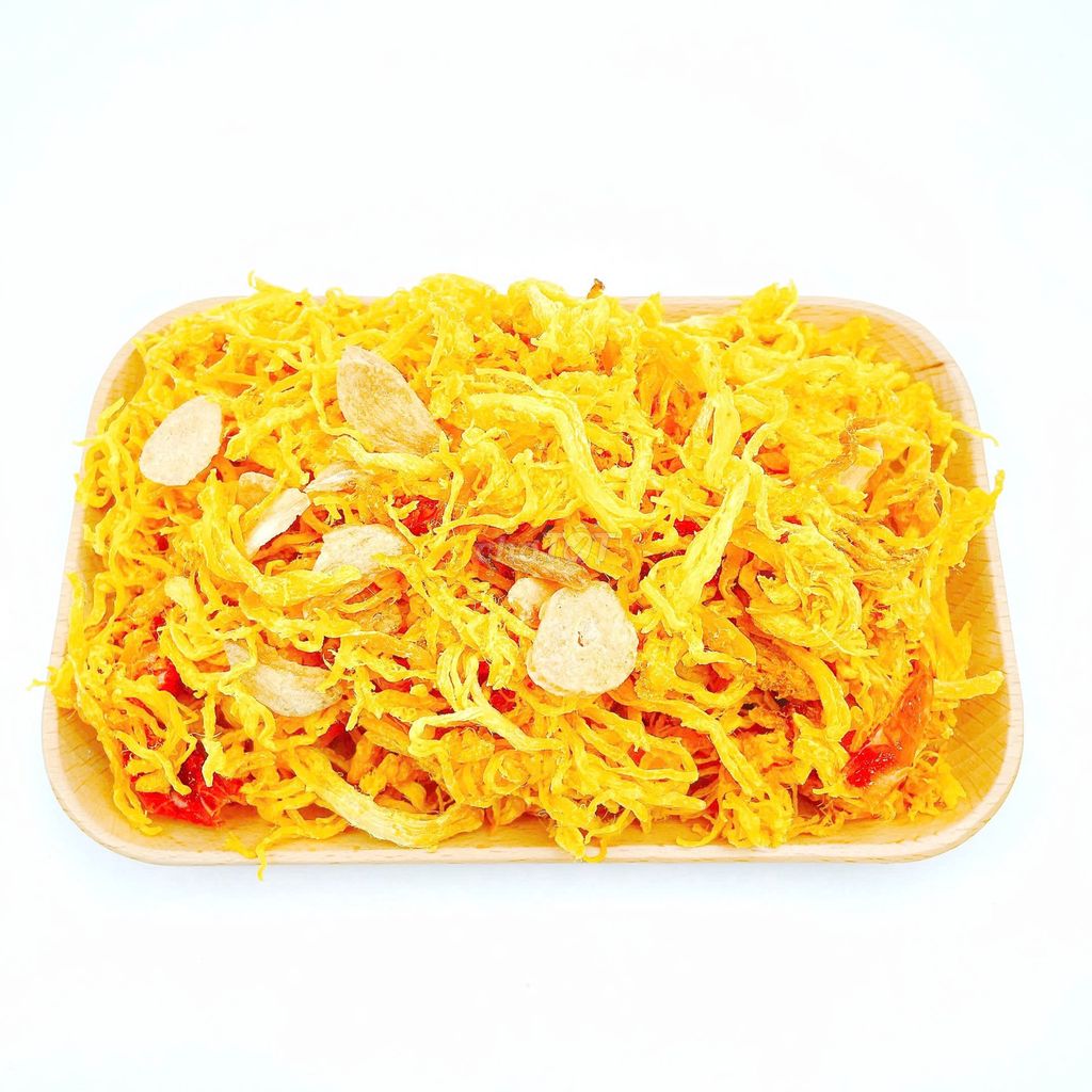 Khô Gà Bơ Tỏi Ngon Giòn 250g V-FOOD,  thơm ngon. Mua bán Đồ ăn, thực phẩm và các loại khác tại Huyện Hóc Môn Tp Hồ Chí Minh được đăng bởi ĂN VẶT VFOOD hình 4