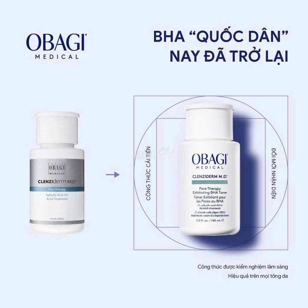 Toner BHA Obagi Pore Therapy. Mua bán Phụ kiện thời trang khác tại Quận 10 Tp Hồ Chí Minh được đăng bởi Baby Girl Lovely hình 1