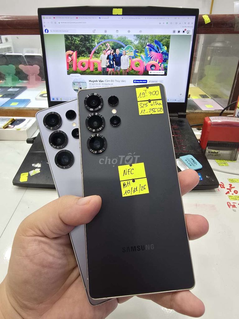 Samsung S25 Ultra 5G 256GB Đen. Mua bán Điện thoại tại Thành phố Long Xuyên An Giang được đăng bởi Facebook Cầm Đồ Thúy Vân hình 1