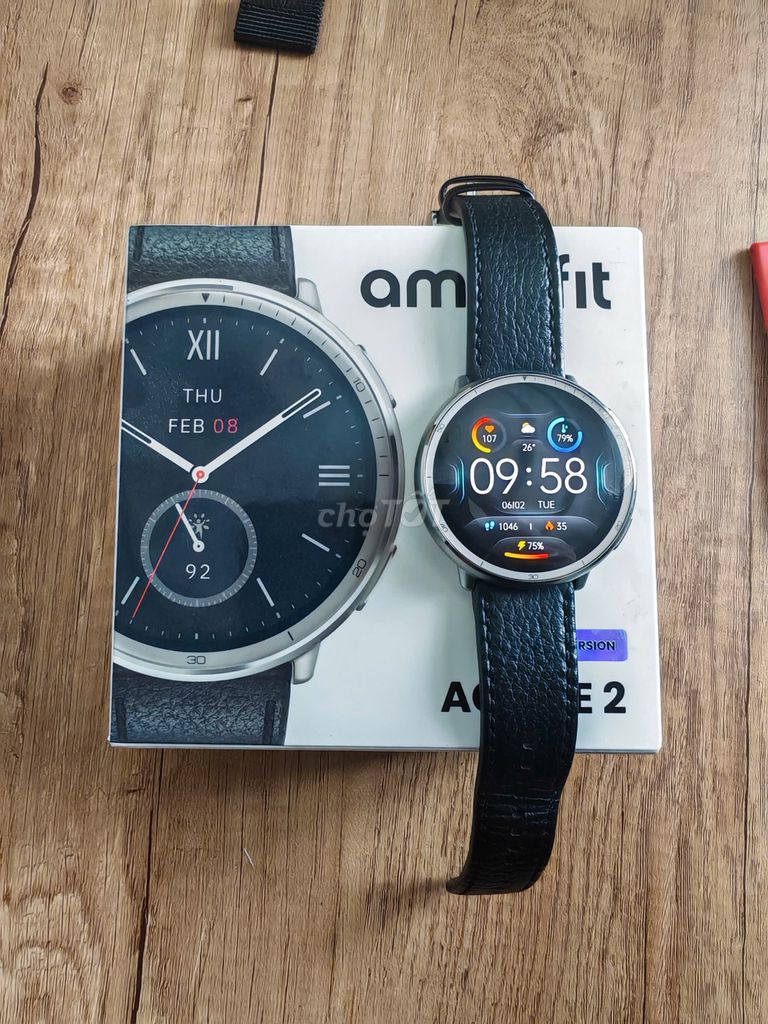Amazfit Active 2 Premium Đen. Mua bán Thiết bị đeo thông minh tại Thành phố Pleiku Gia Lai được đăng bởi Nam hình 1