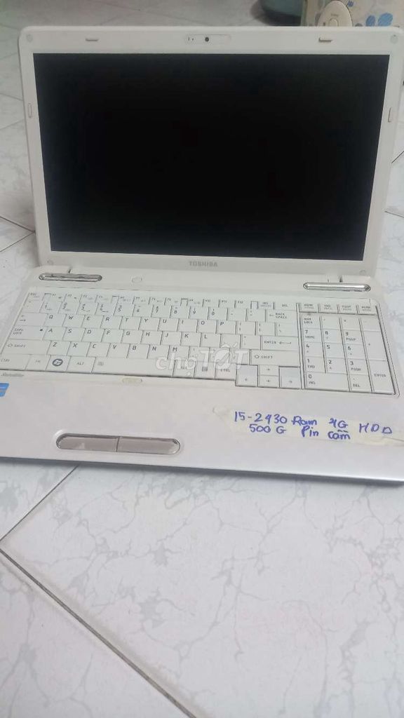 Laptop toshiba core i5 2430 ram 4gb hdd 500gb zin
