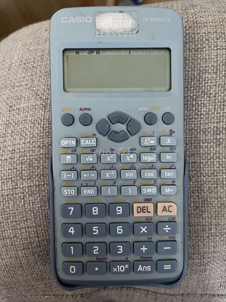 Máy tính khoa học Casio FX-580VN X Xám Đã sử dụng. Mua bán Đồ dùng văn phòng tại Huyện Bình Chánh Tp Hồ Chí Minh được đăng bởi Lonewolf hình 1