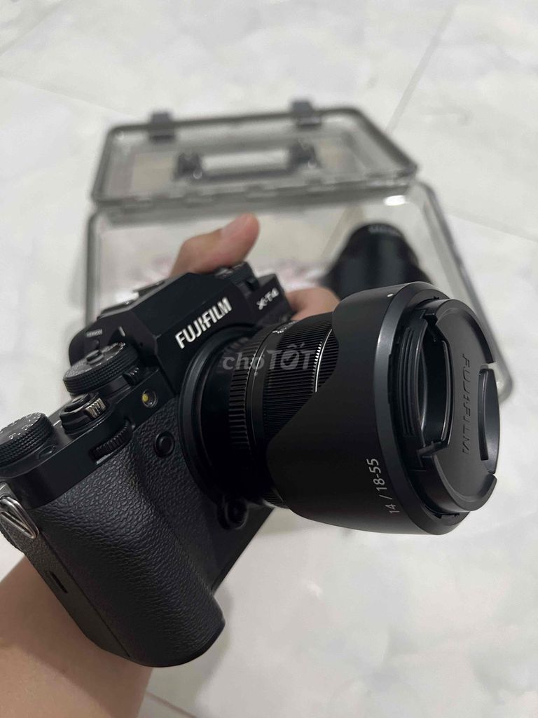 Máy ảnh Fujifilm X-T4 18-55mm Đen. Mua bán Máy ảnh, Máy quay tại Huyện Ea Kar Đắk Lắk được đăng bởi Lê Hùng hình 1