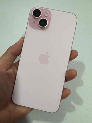iphone 15 plus 128g hồng 99% bh 9/2025 vn