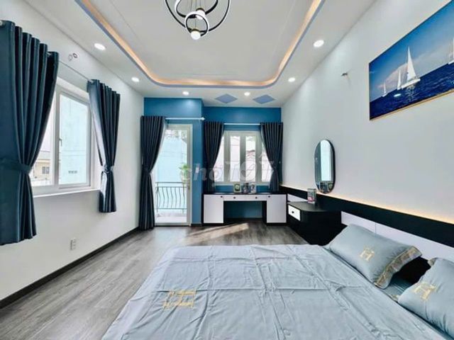 Sát Mặt tiền Quang Trung, P10, 68m2, 4 tầng, mới full Nội thất