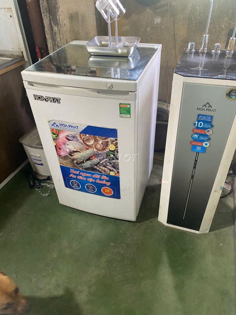 Tủ đông Hòa Phát 107L Trắng Đã qua sử dụng. Mua bán Tủ lạnh tại Thành phố Thuận An Bình Dương được đăng bởi Quang Hoang hình 1