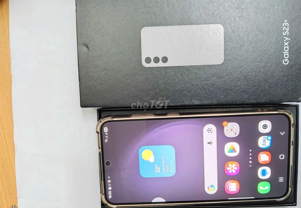 Samsung s23 plus 8/256 full box chính hãng. Mua bán Điện thoại tại Quận 7 Tp Hồ Chí Minh được đăng bởi Hoang long hình 1