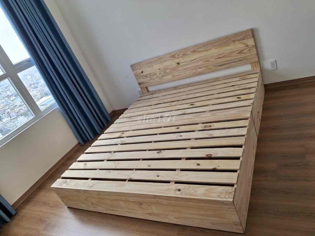 Giường pallet bao đẹp giá cả lại rẻ. Mua bán Giường, chăn ga gối nệm tại Quận 5 Tp Hồ Chí Minh được đăng bởi kho giường và nệm giá rẻ hình 1