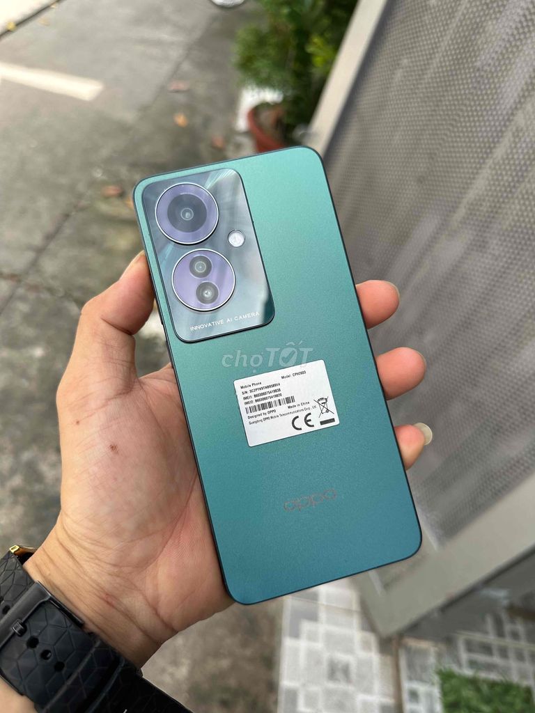 Oppo Reno 11F ram8/256 pin5000 còn bh 4/2025