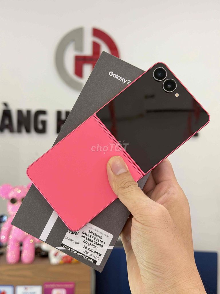 Z Flip7 Đỏ 256GB Fullbox CBH 4/27 99%-Góp-Thu Mua. Mua bán Điện thoại tại Quận 7 Tp Hồ Chí Minh được đăng bởi Hoàng Hiệp Mobile hình 1