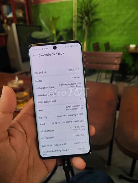 Honor 50 8GB/256GB. Mua bán Điện thoại tại Quận 5 Tp Hồ Chí Minh được đăng bởi Hội Đồ Điện Tử hình 1
