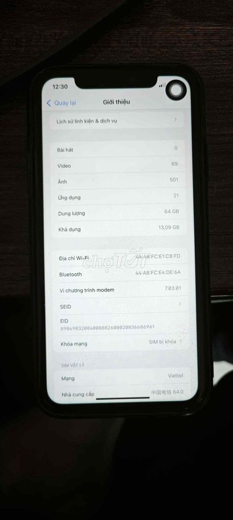 Apple iPhone XR. Mua bán Điện thoại tại Quận Hoàng Mai Hà Nội được đăng bởi Tùng Quân hình 1