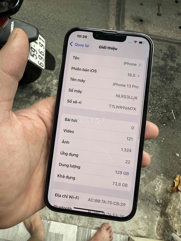 iPhone 13 Pro 128GB Xanh Dương - Bản Mỹ