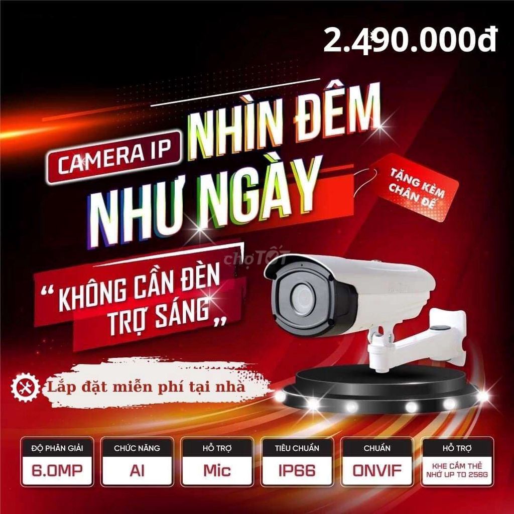 Camera VisionCop Nhìn Xuyên Đêm