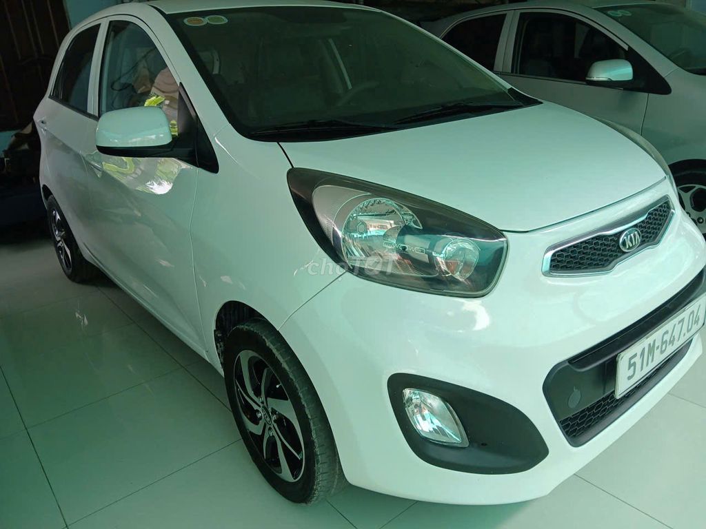Kia Morning 2014 Trắng 123.000 km. Mua bán Ô tô tại Huyện Bình Chánh Tp Hồ Chí Minh được đăng bởi Anh Tư hình 5