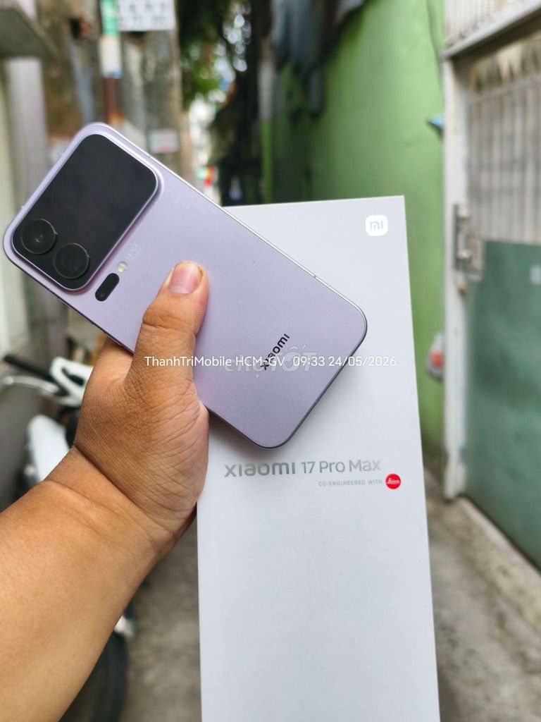 Xiaomi 17 Pro Max 512GB Tím hàng Thương mại . Mua bán Điện thoại tại Quận Gò Vấp Tp Hồ Chí Minh được đăng bởi Thanh Tri hình 1