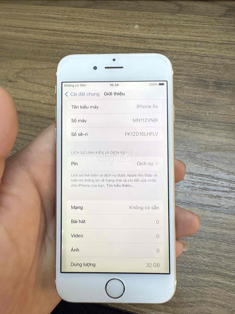 Apple iPhone 6s 32GB Vàng Việt Nam. Mua bán Điện thoại tại Quận Hà Đông Hà Nội được đăng bởi Nguyễn CiN hình 1