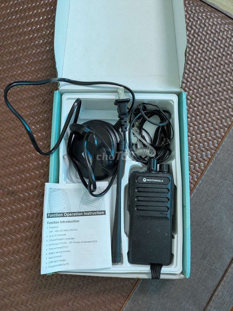 Bộ đàm Motorola. Mua bán Đồ chuyên dụng, Giống nuôi trồng tại Huyện Mê Linh Hà Nội được đăng bởi Huy hình 1