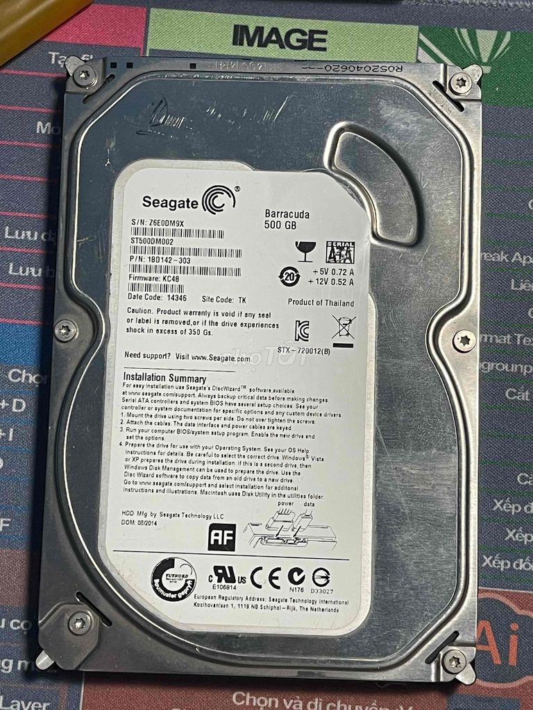 thanh lí ổ cứng HDD không dùng đến