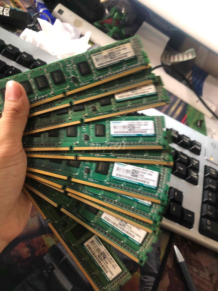 thanh lý 10 thanh ram pc ddr3 -4g buss 1600