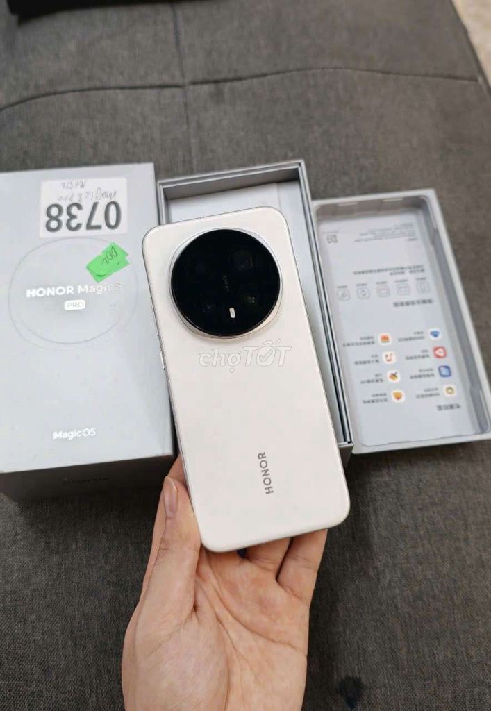 Honor Magic 8 Pro 16/512Gb Fullbox Đẹp Keng. Mua bán Điện thoại tại Quận Tân Bình Tp Hồ Chí Minh được đăng bởi Kiên Android Shop hình 1