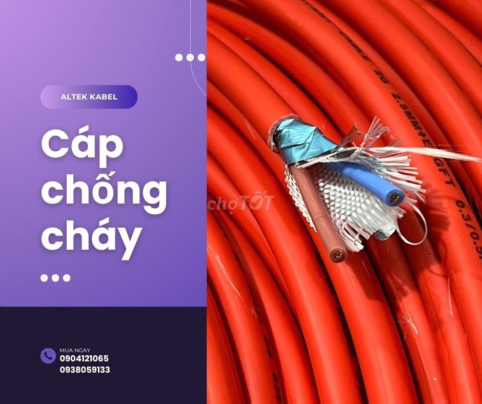 Cáp chống cháy cho hệ thống điện công nghiệp. Mua bán Đồ chuyên dụng, Giống nuôi trồng tại Quận 6 Tp Hồ Chí Minh được đăng bởi Tuệ Như Trương hình 1