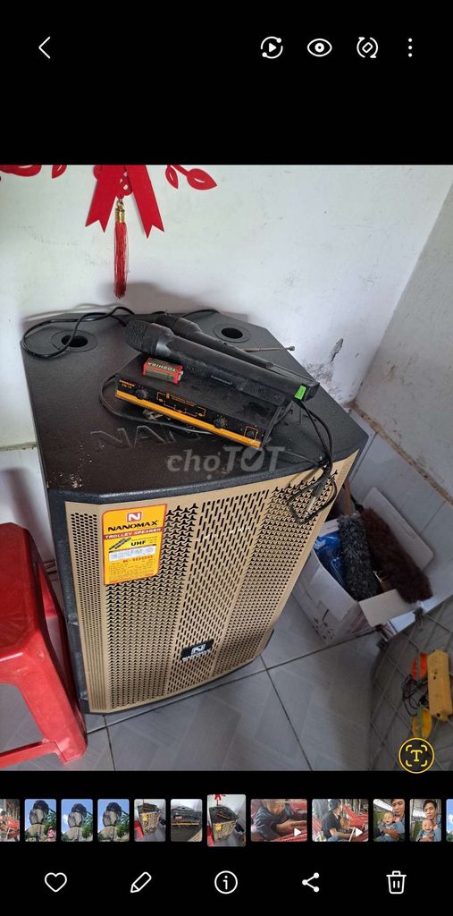 Loa kéo Nanomax K-1000 hư bình . Mua bán Tivi, Âm thanh tại Quận Ninh Kiều Cần Thơ được đăng bởi LÀM ĂN CỨ GỌI TRỰC TIẾP  hình 1