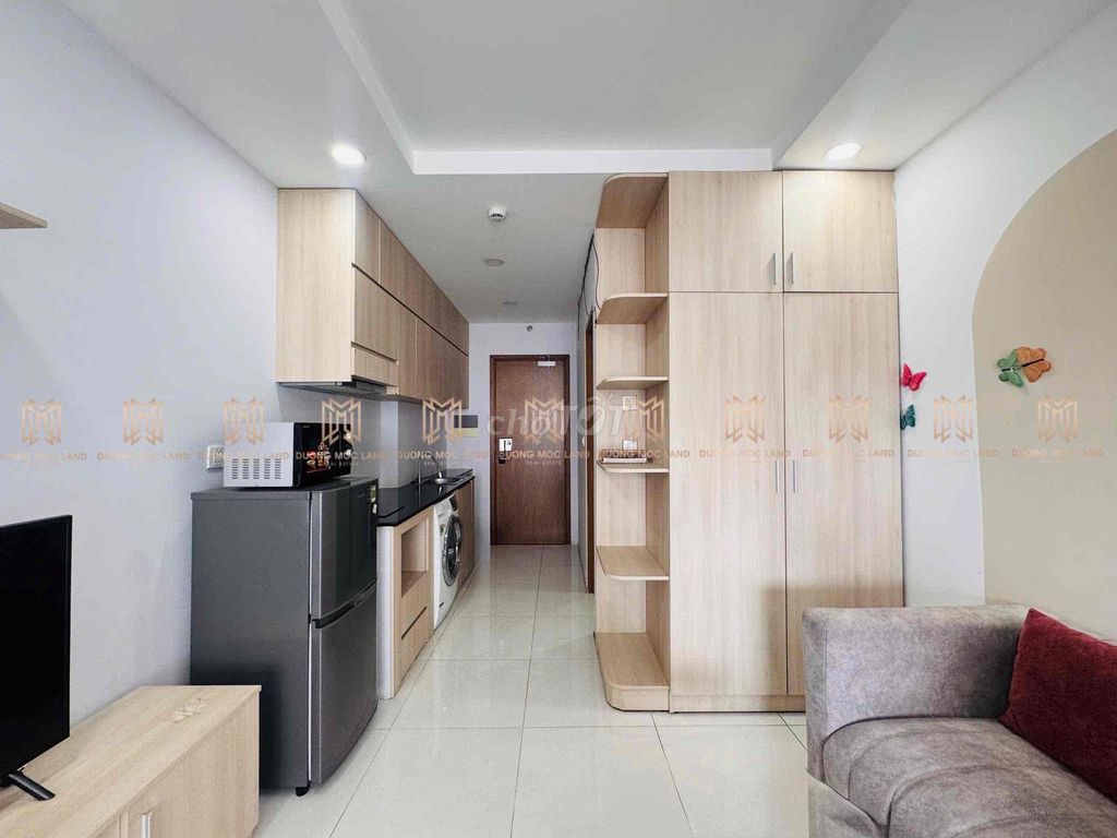 Masteri Millennium studio ban công rộng đầy đủ nội thất. Cho thuê căn hộ/chung cư tại Quận 4 Tp Hồ Chí Minh được đăng bởi Căn hộ giá tốt Quận 4 hình 1