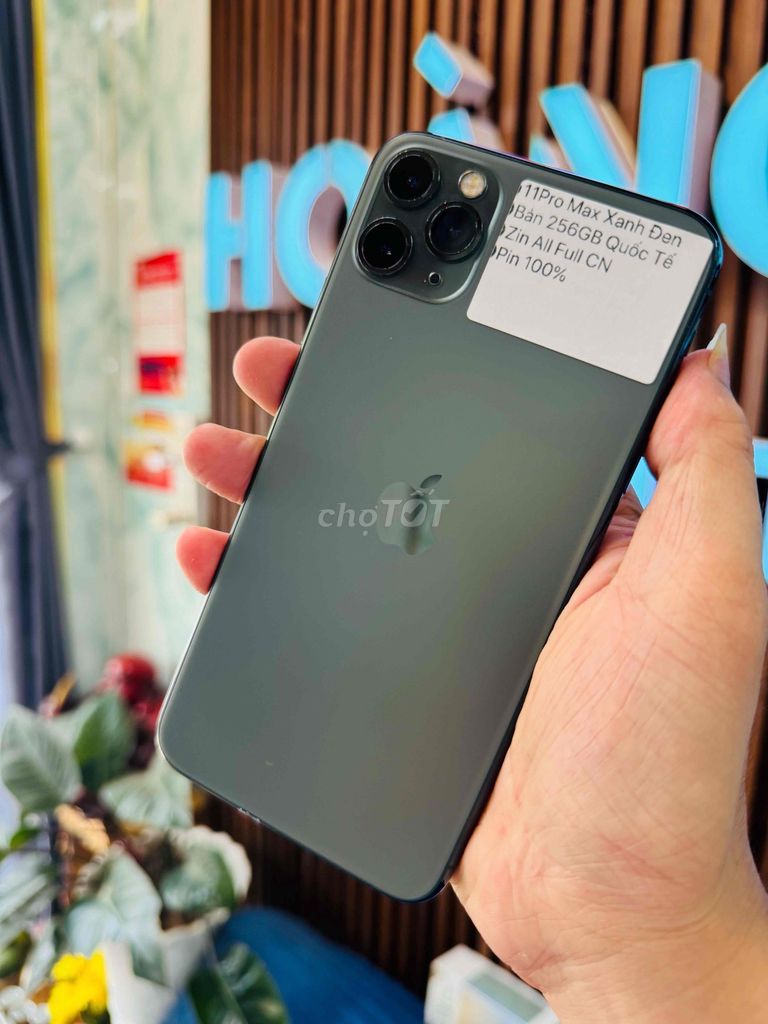 iPhone 11 Pro Max 256GB Xanh đen. Mua bán Điện thoại tại Thành phố Huế Thừa Thiên Huế được đăng bởi Hoàng Lộc Smartphone  hình 1
