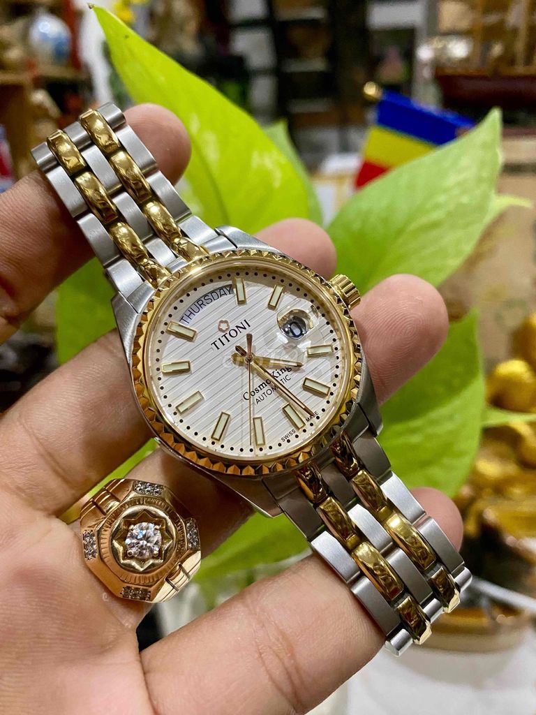 Đồng hồ TCosmo King Nam. Mua bán Đồng hồ tại Quận 4 Tp Hồ Chí Minh được đăng bởi Đại Lâm Mộc Nguyễn Đức hình 1