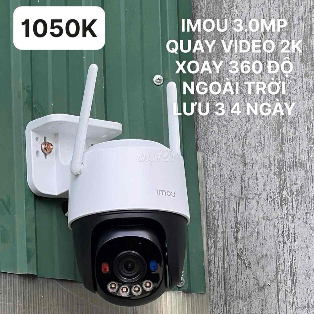 Camera Ngoài Trời Wifi IMOU 3.0MP 2K