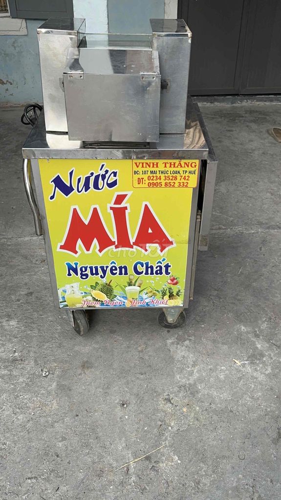 Xe nước mía Inox ép 2-3 cây đã qua sử dụng. Mua bán Đồ chuyên dụng, Giống nuôi trồng tại Thành phố Huế Thừa Thiên Huế được đăng bởi Hùng hình 1