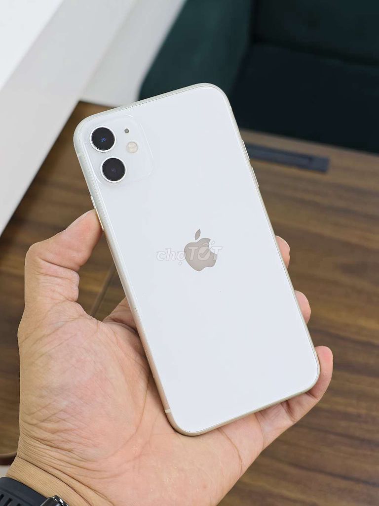 🔥THANH LÝ🔥11 128GB TRẮNG HÌNH THỨC 98% PIN NEW👇. Mua bán Điện thoại tại Quận Hải An Hải Phòng được đăng bởi 98 Ngô Gia Tự Hoàng Dũng Mobile Ngã 3 Văn Cao hình 1