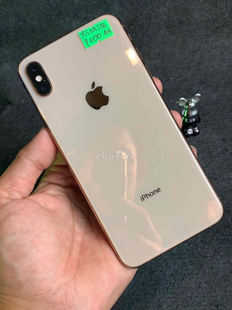 Bán/giao lưu iPhone XSM 256GB Vàng pin 100%. Mua bán Điện thoại tại Quận Hoàng Mai Hà Nội được đăng bởi VANH AT Mobile Hitech 766 Trương Định HN hình 1