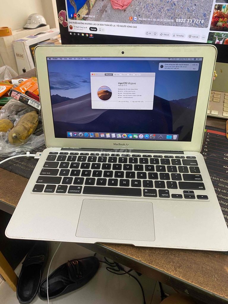 Apple MacBook Air 2014 i5 4GB/128GB. Mua bán Laptop tại Quận Hoàng Mai Hà Nội được đăng bởi Mac98 hình 1