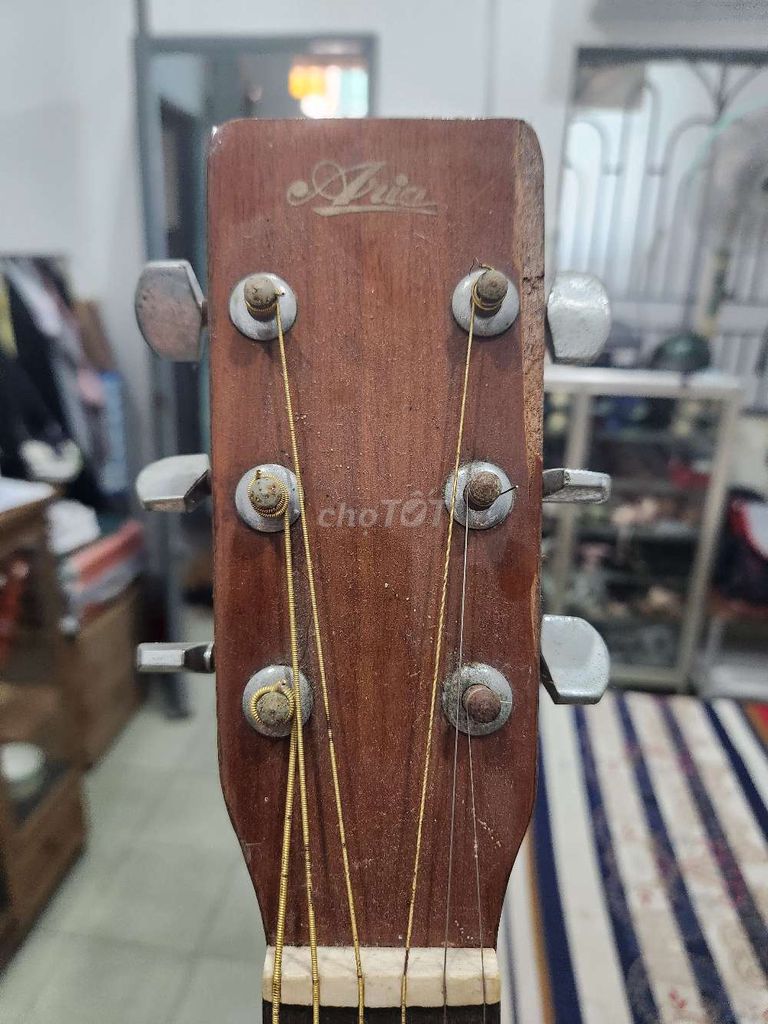 Đàn guitar acoustic Aria Nâu Gỗ. Mua bán Nhạc cụ tại Thành phố Biên Hòa Đồng Nai được đăng bởi Nguyen Thi Ngọc Nga hình 1