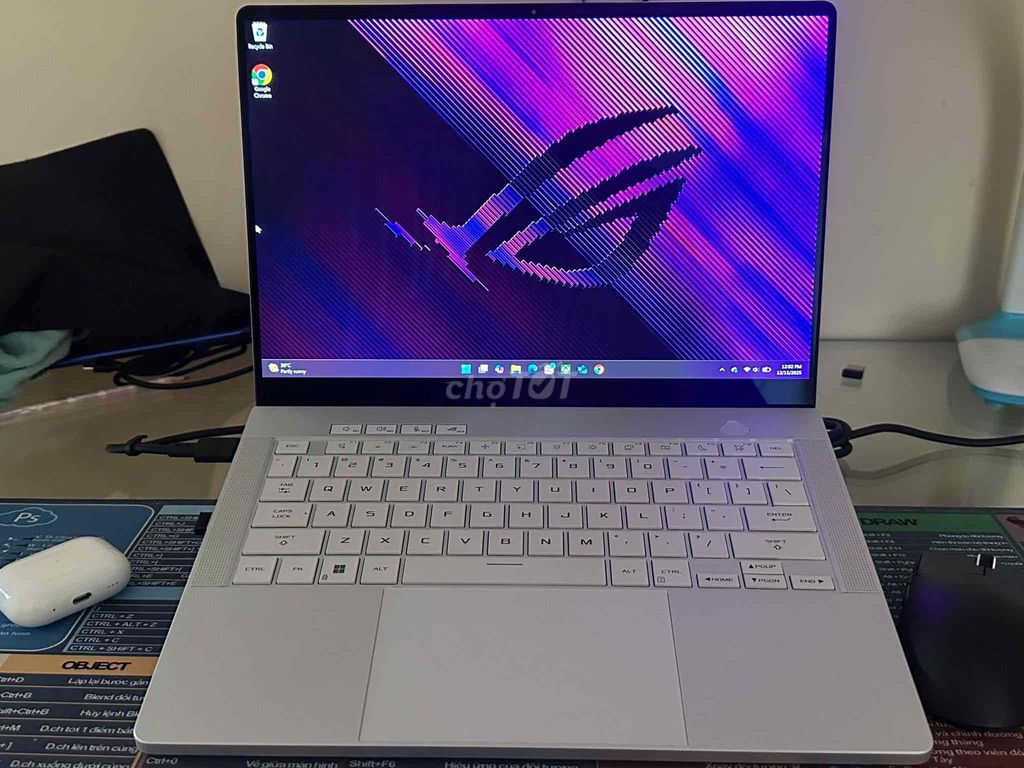 Zephyrus G14 2024 Trắng bản US. Mua bán Laptop tại Quận Bình Thạnh Tp Hồ Chí Minh được đăng bởi Khánh Huỳnh hình 1