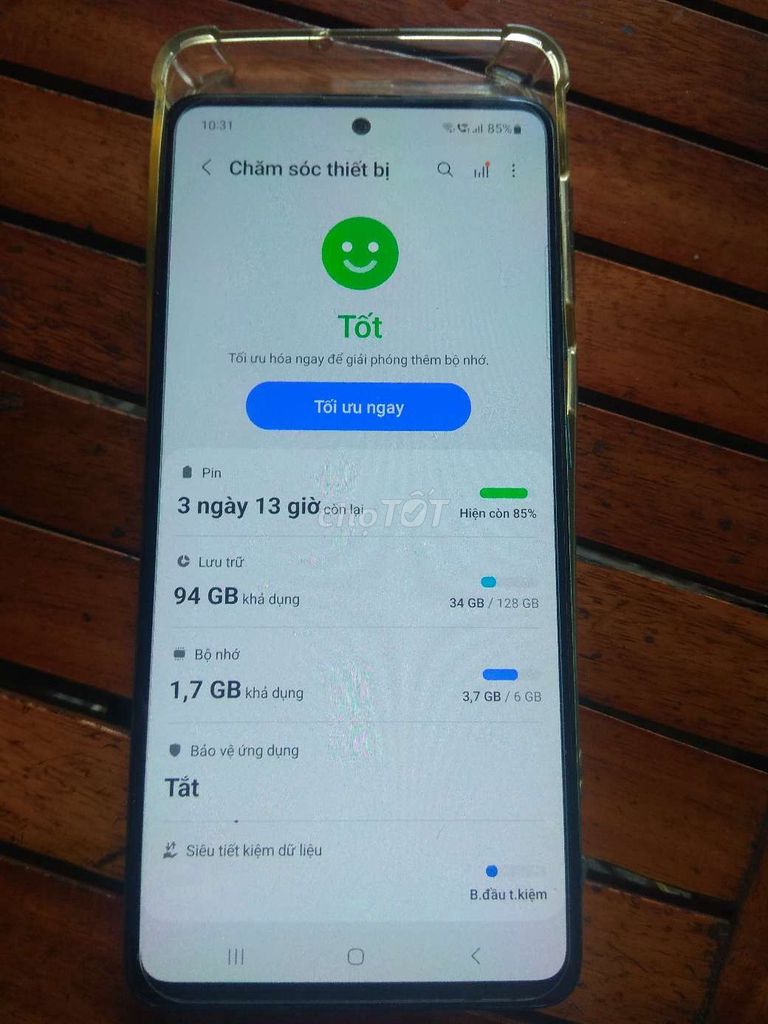 Samsung A51 6GB/128GB Xanh ngọc. Mua bán Điện thoại tại Quận Ngũ Hành Sơn Đà Nẵng được đăng bởi Nguyễn Hồng Quảng hình 1