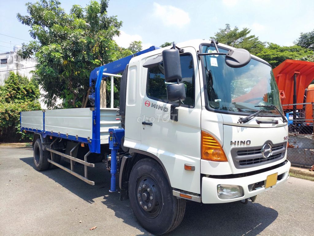 XE CẨU HINO FG sx 2016 Thùng 6,5m cẩu 5 tấn 4 khúc. Mua bán Xe tải, xe ben tại Thành phố Tây Ninh Tây Ninh được đăng bởi Mr. An hình 1
